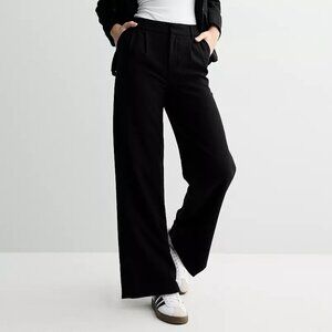 SO Brand Wide-Leg Trousers Women's Work Pants Medium